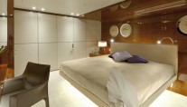 Luxurious cabins aboard Smeralda superyacht